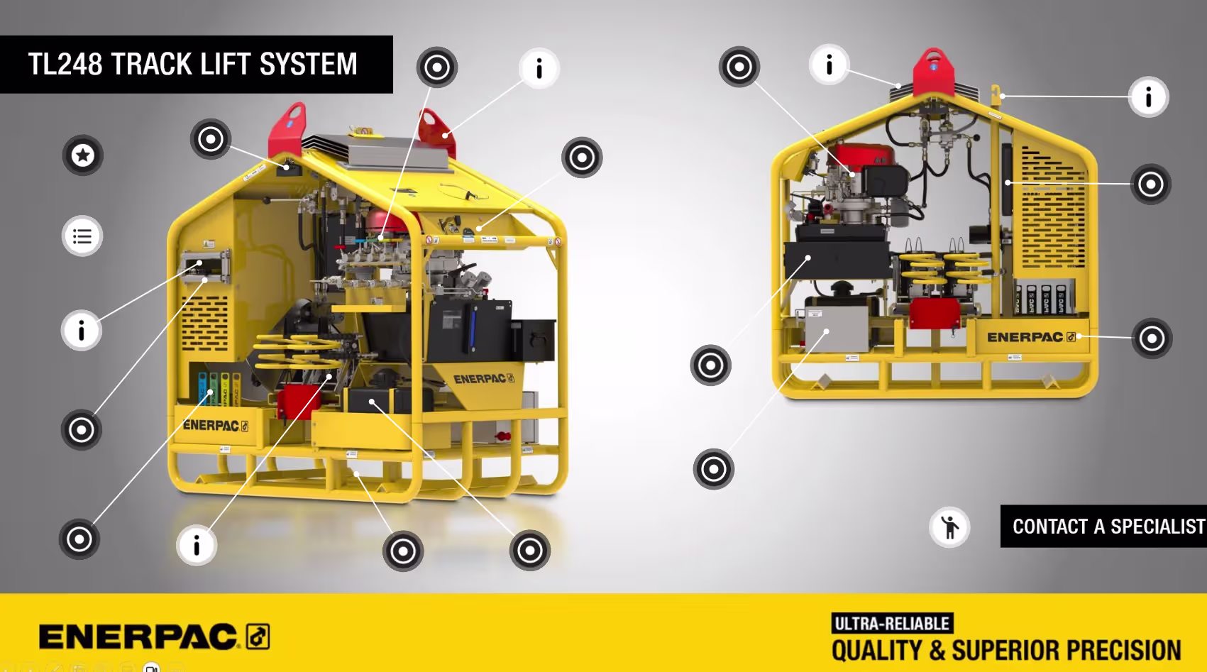 TL248 Track Lift System: Interactive Viewer