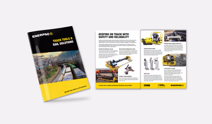 Brochure: Track Tools and Rail Solutions