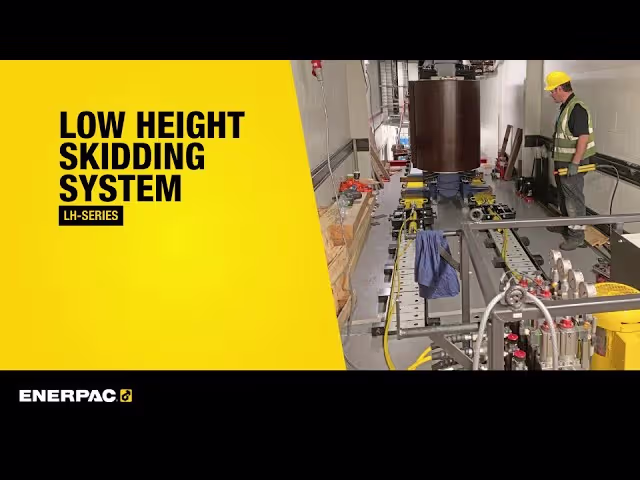 Low Height Skidding System - Jack & Slide