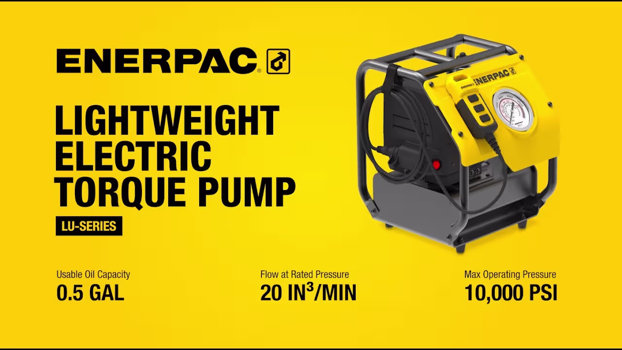 LU-Series Lightweight Torque Pump
